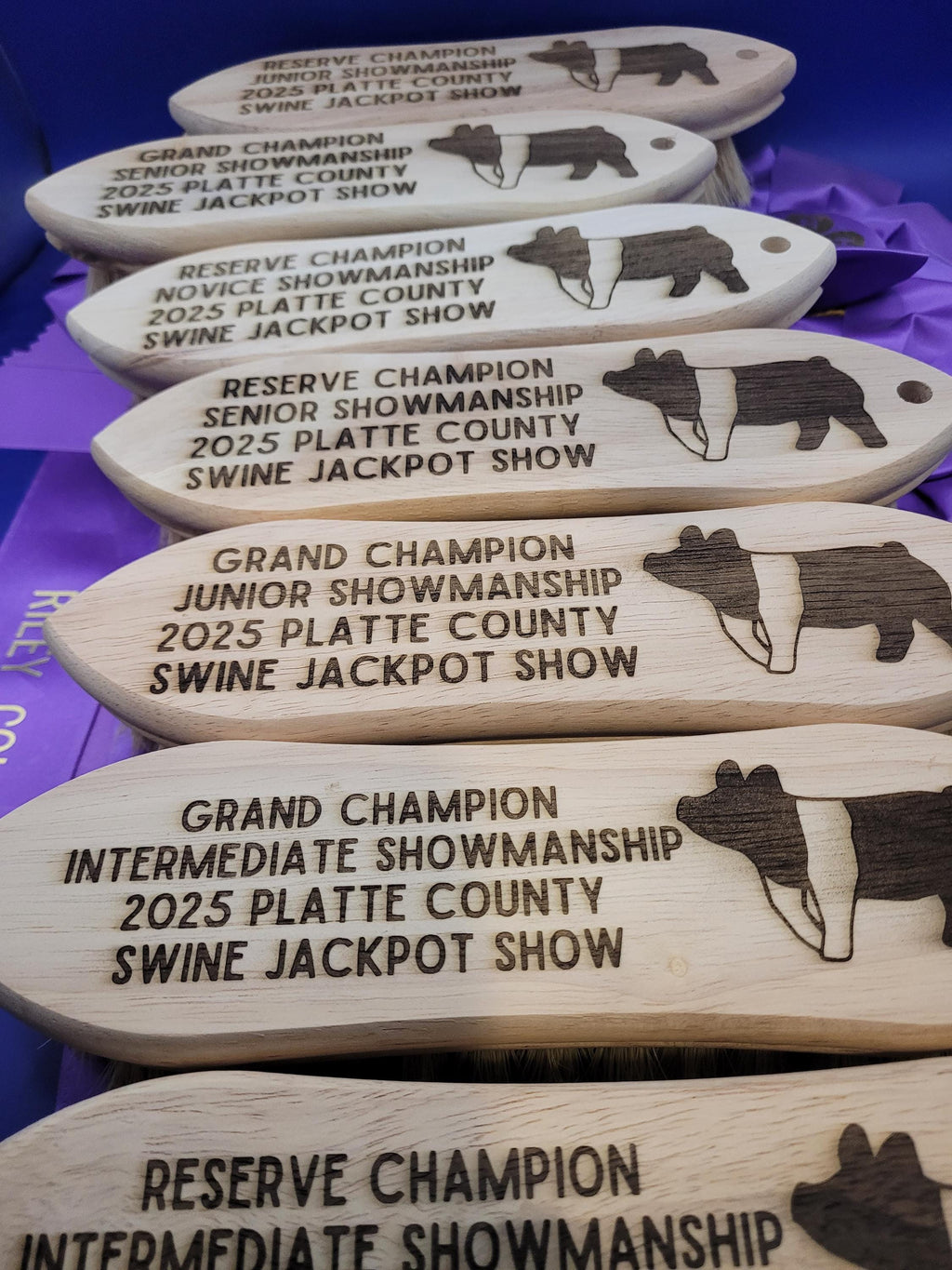 Livestock Show Award Brush