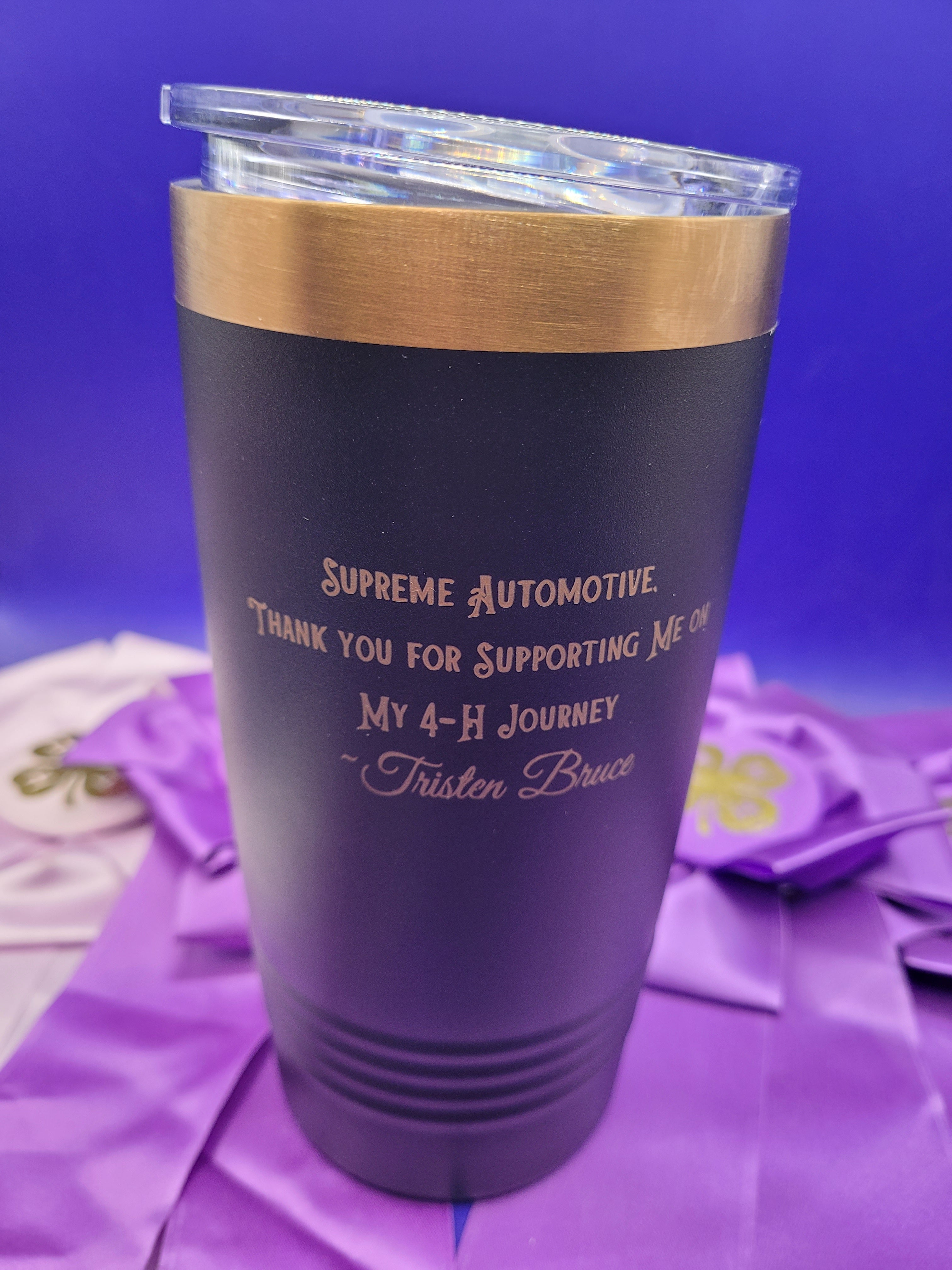 Livestock Buyer Tumbler - Personalized