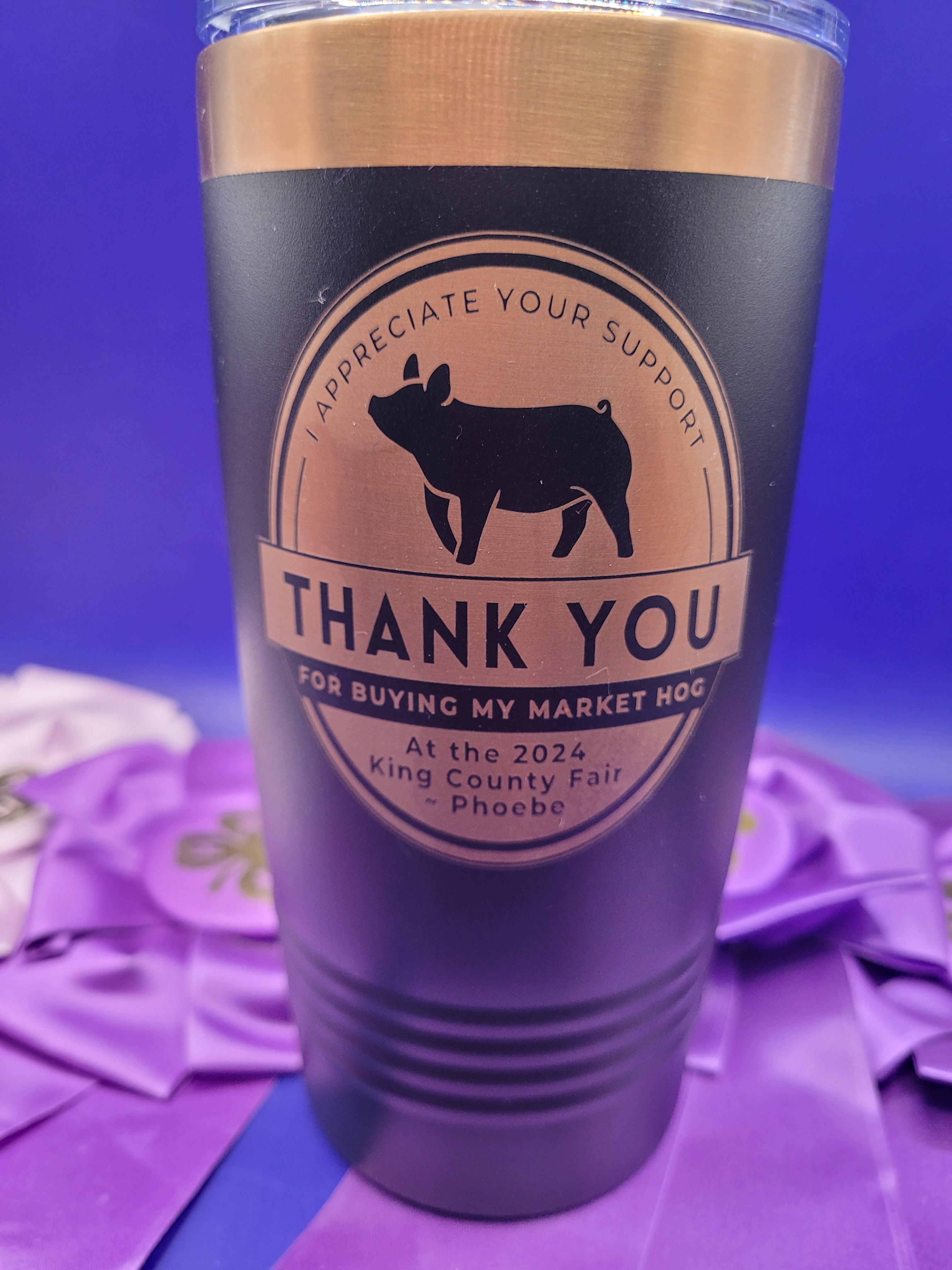 Livestock Buyer Tumbler - Personalized