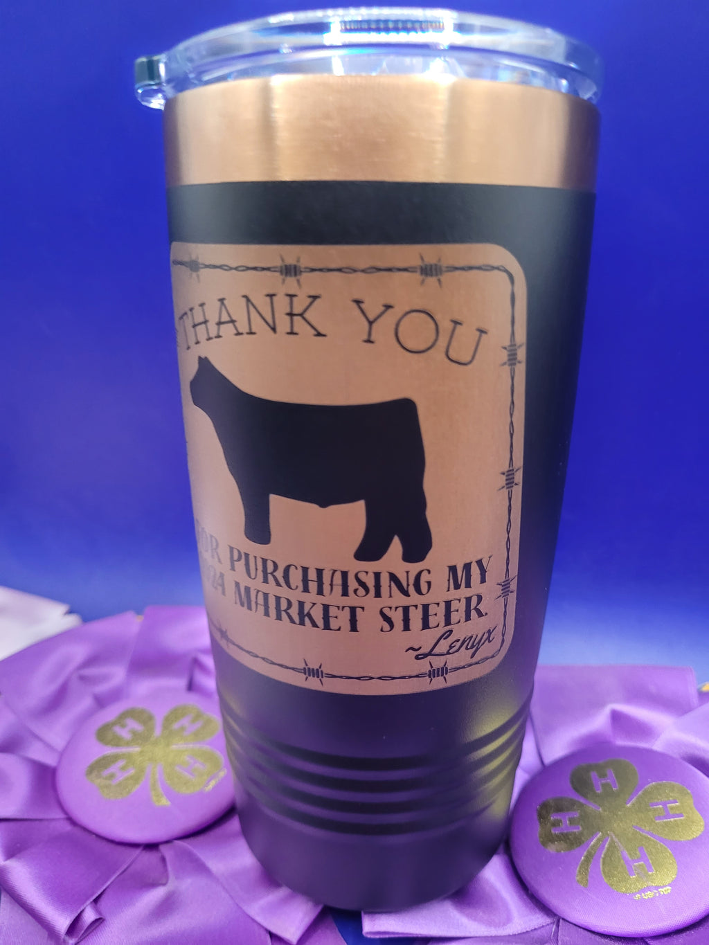 Custom Livestock Buyer Tumbler