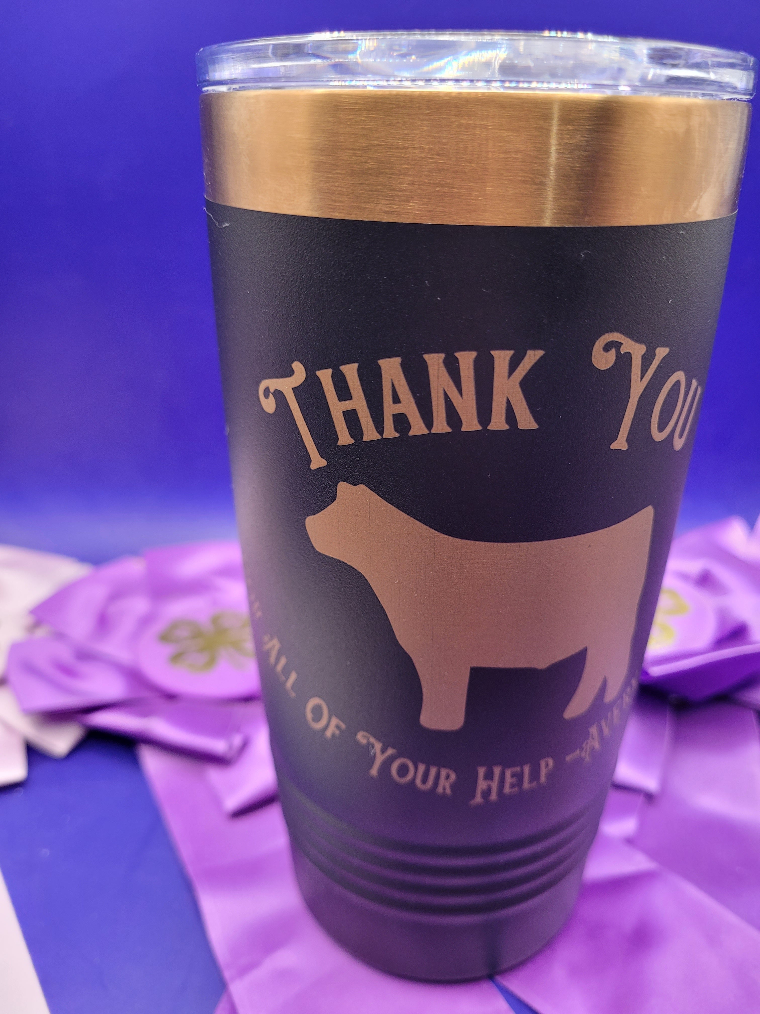 Personalized Livestock Buyer Tumbler