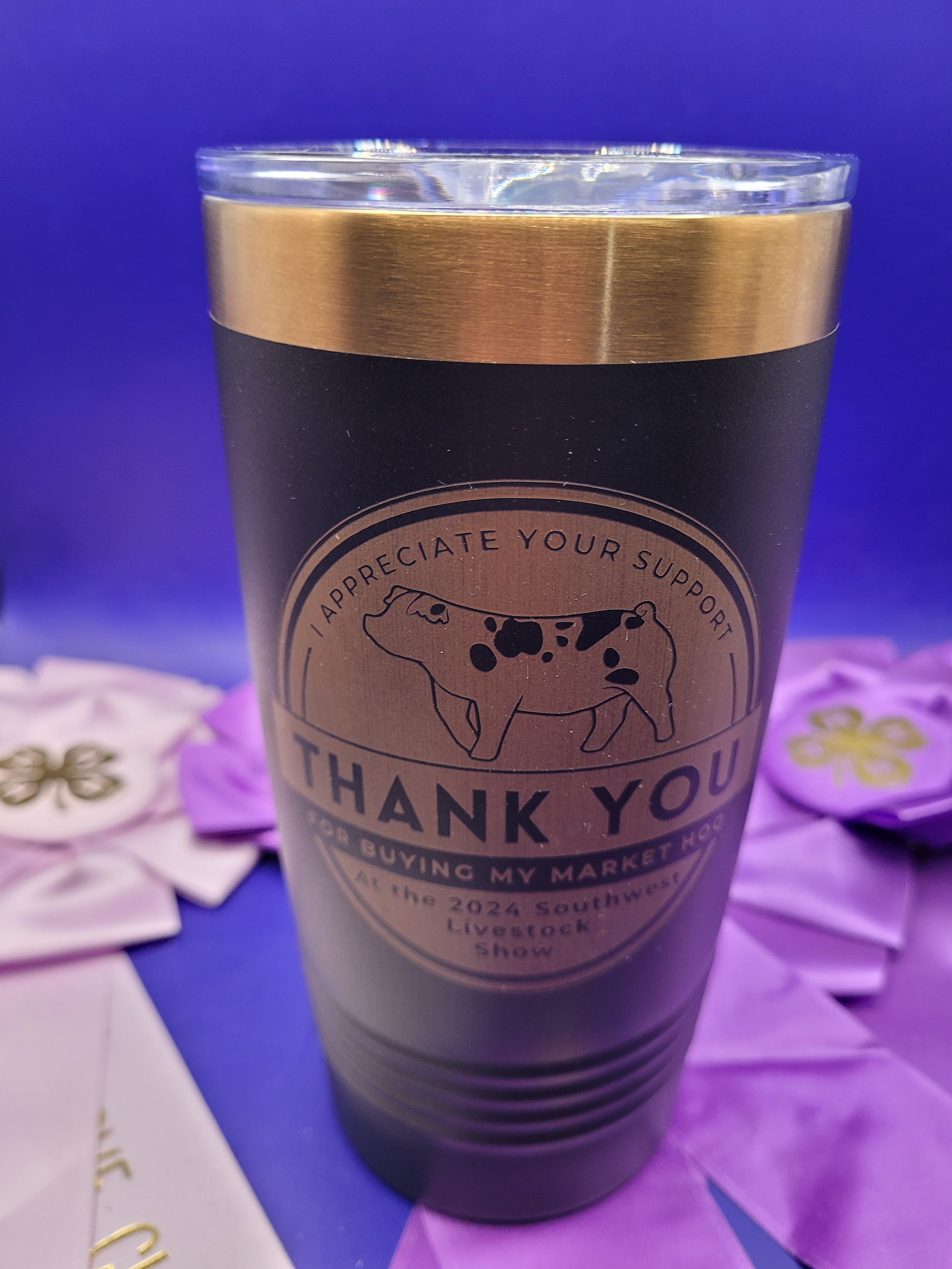 Livestock Buyer Tumbler - Personalized