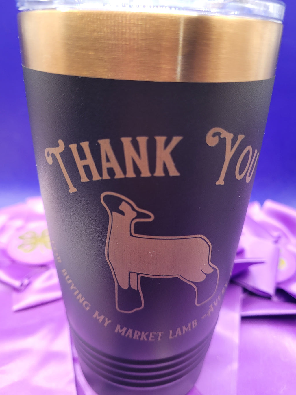 Personalized Livestock Buyer Tumbler