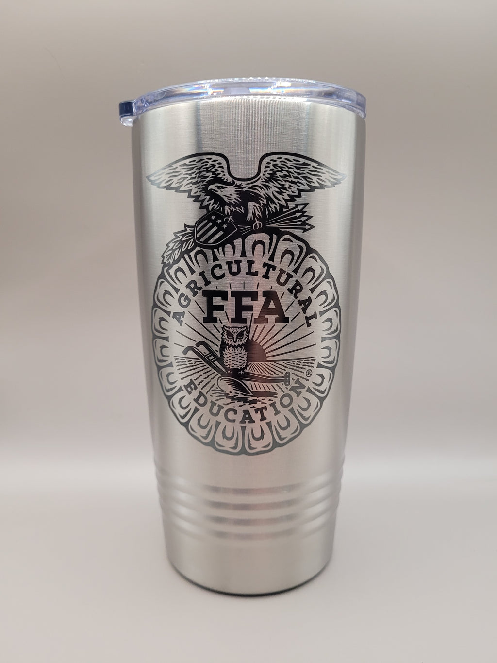 FFA Logo Custom Tumbler - Affinity Licensed - Add Custom Text