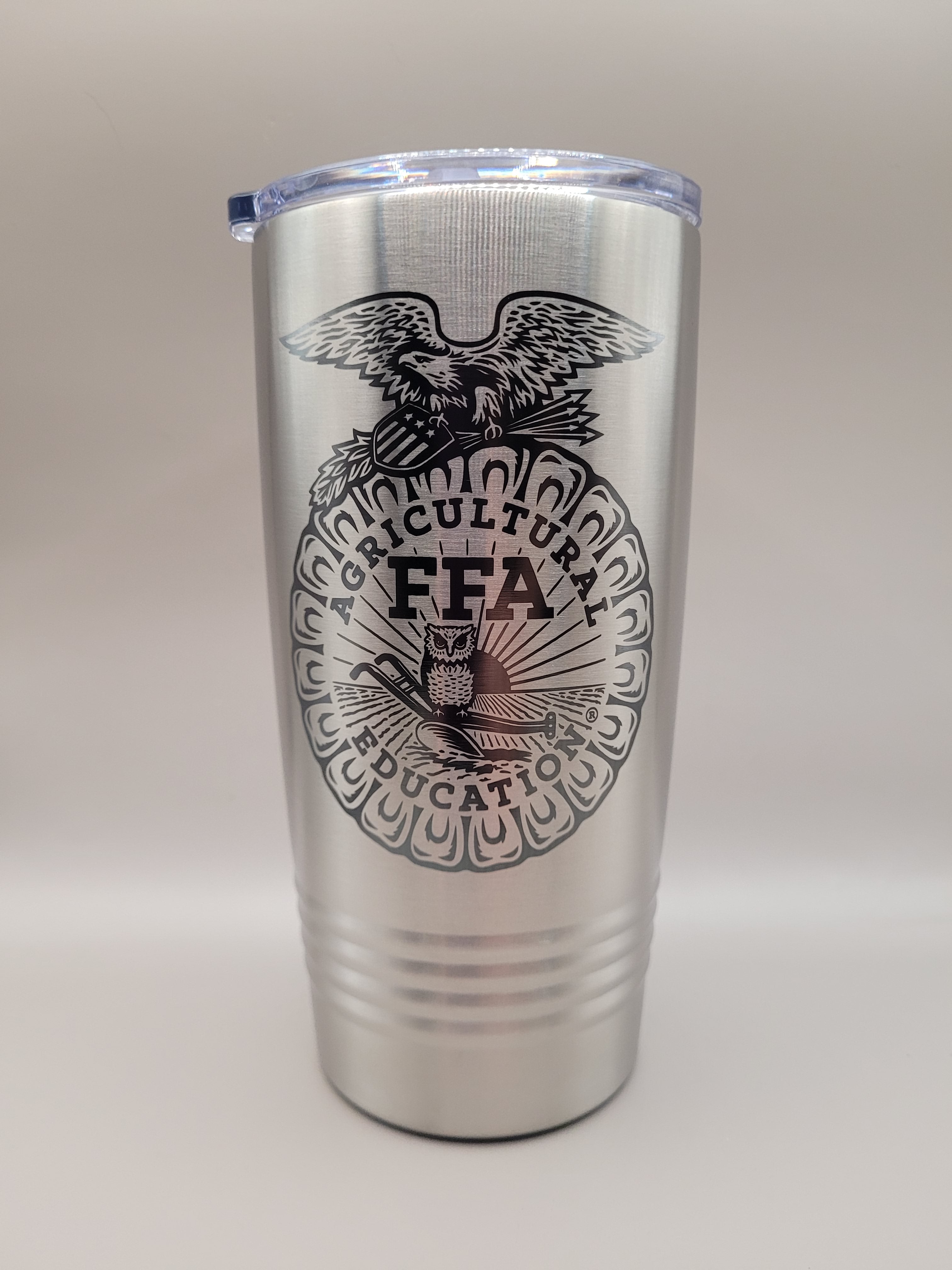 FFA Logo Custom Tumbler - Affinity Licensed - Add Custom Text