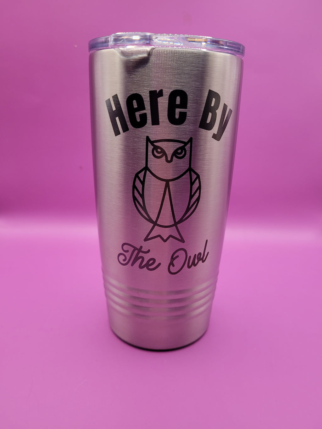 Here by the Owl - Personalized FFA Licensed 20oz Tumbler.
