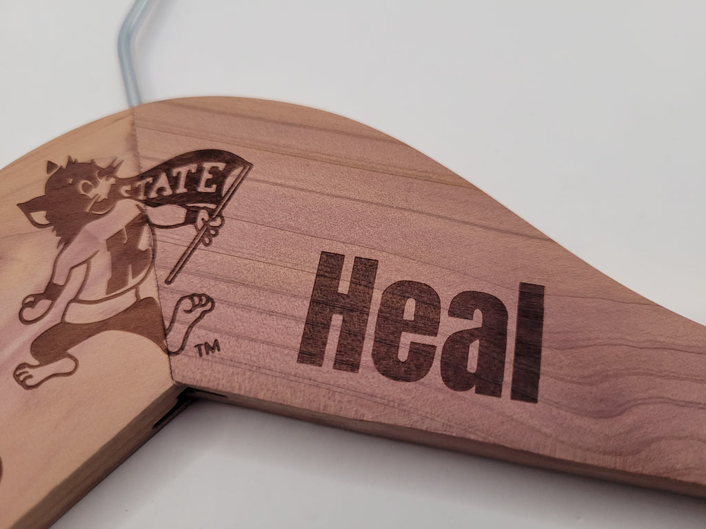 K-State Custom Cedar Hangers