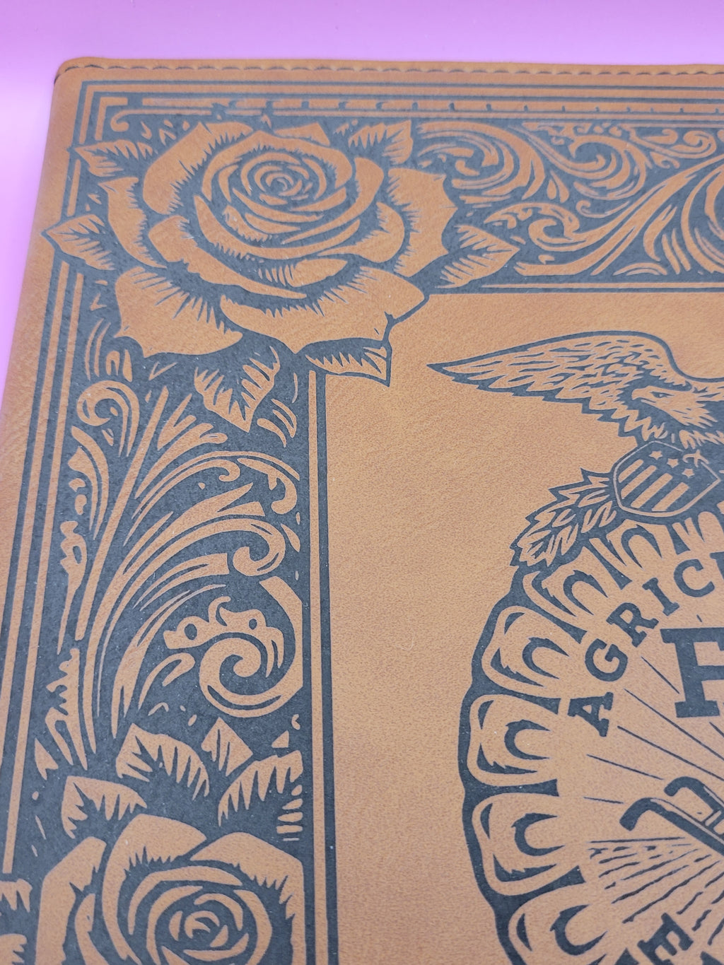 Custom FFA Portfolio - Rose Themed - Add Name, Chapter, Office