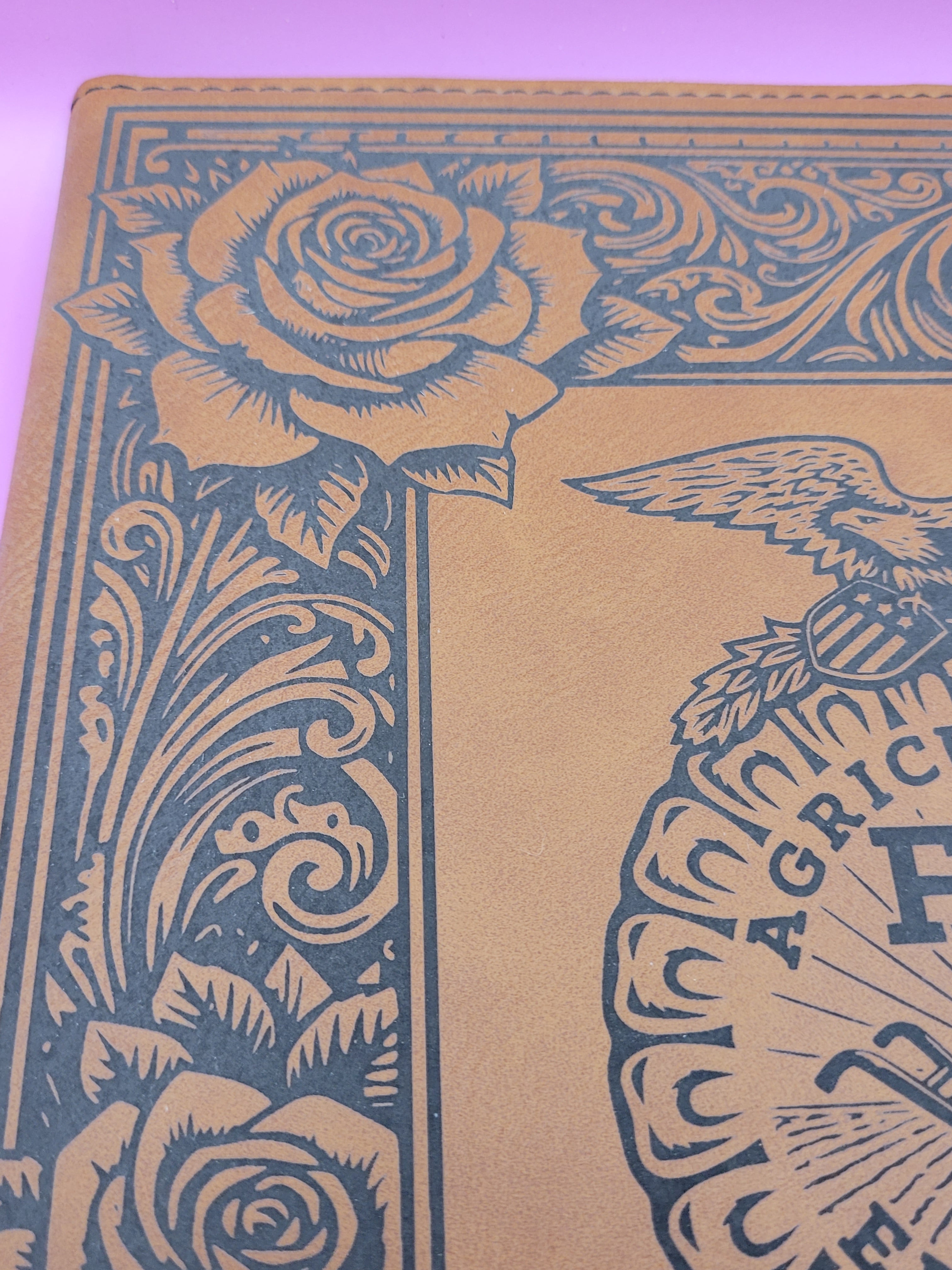 Custom FFA Portfolio - Rose Themed - Add Name, Chapter, Office