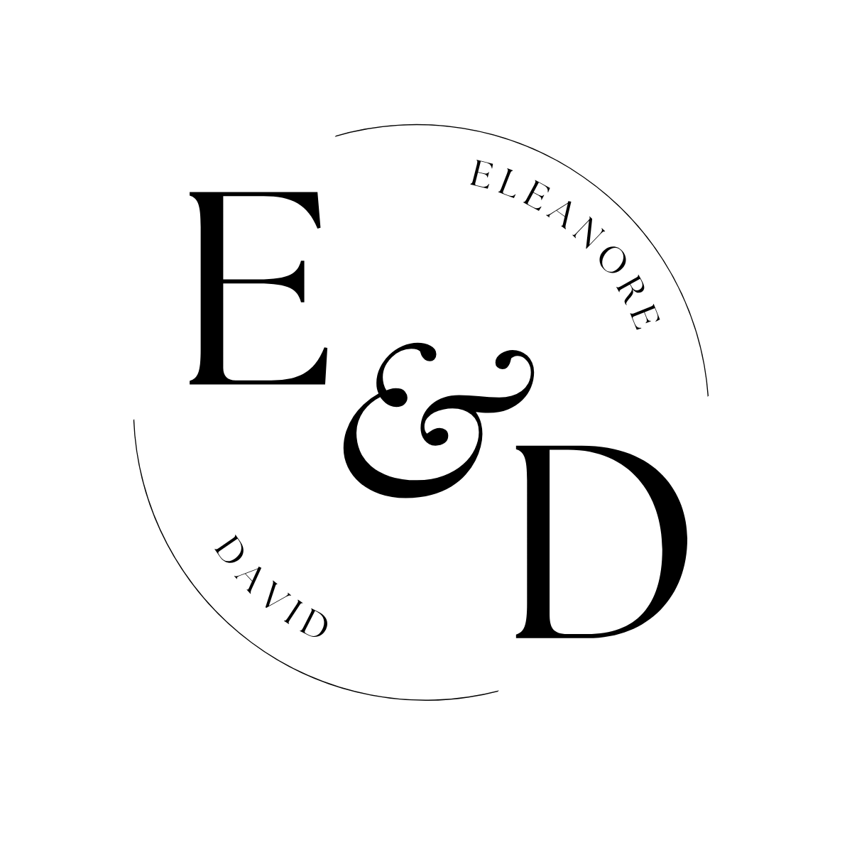 Custom Wedding Logo