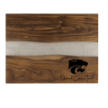 Kansas State Powercat Acacia Resin Serving Board – Personalized - 15 3/4" x 11 3/4"