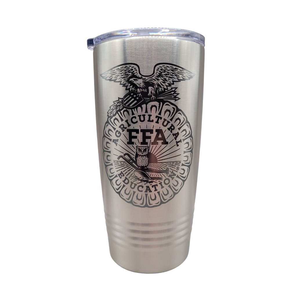 FFA Logo Custom Tumbler - Affinity Licensed - Add Custom Text
