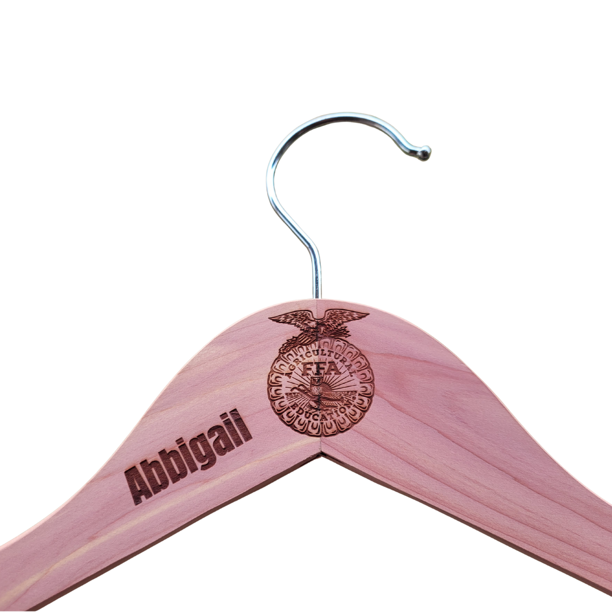 FFA Jacket and Official Dress Hanger – Personalized Cedar, Laser Engraved