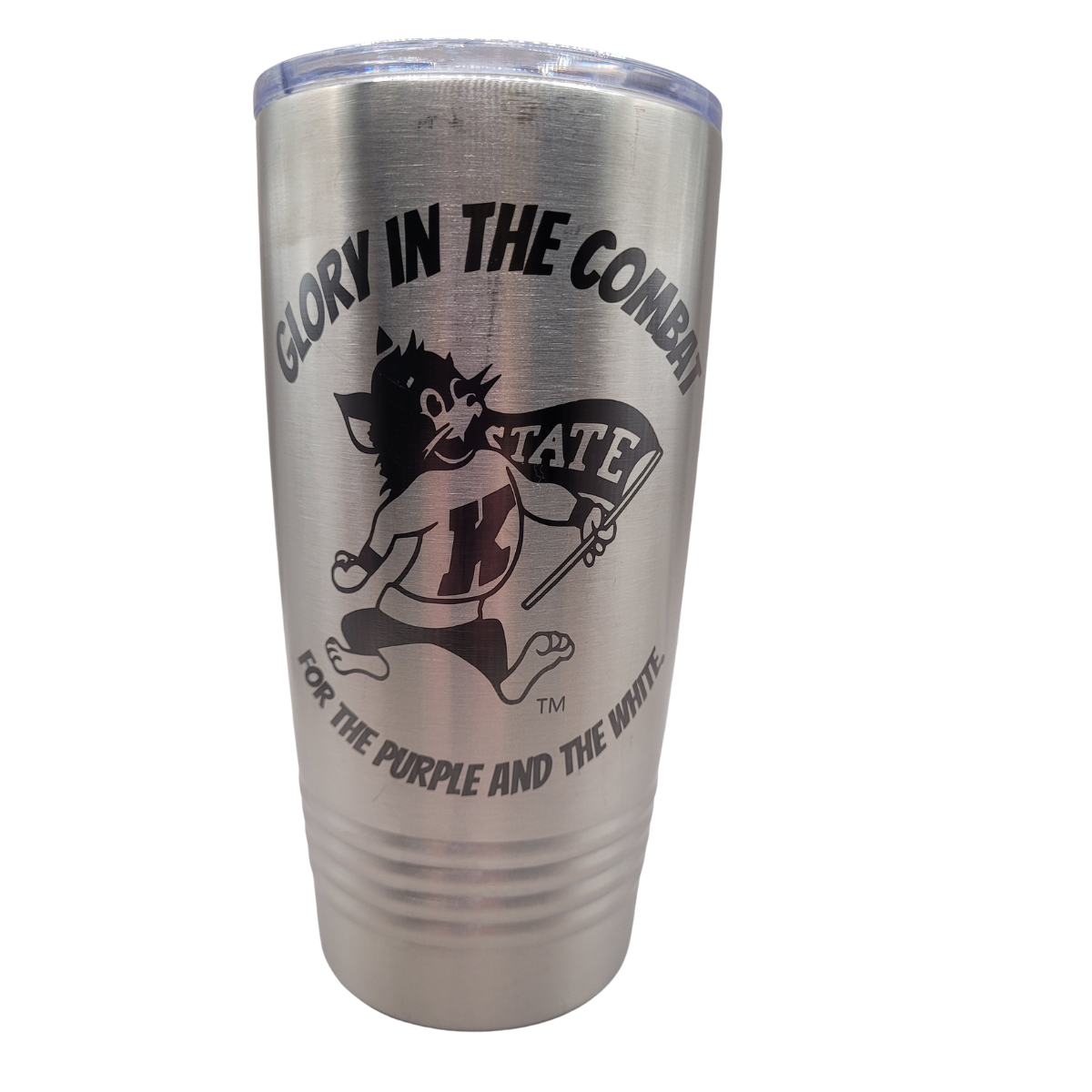 K-State Mascot - Glory in the Combat - 20oz Tumbler