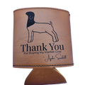 Custom Livestock Buyer Thank You Koozie