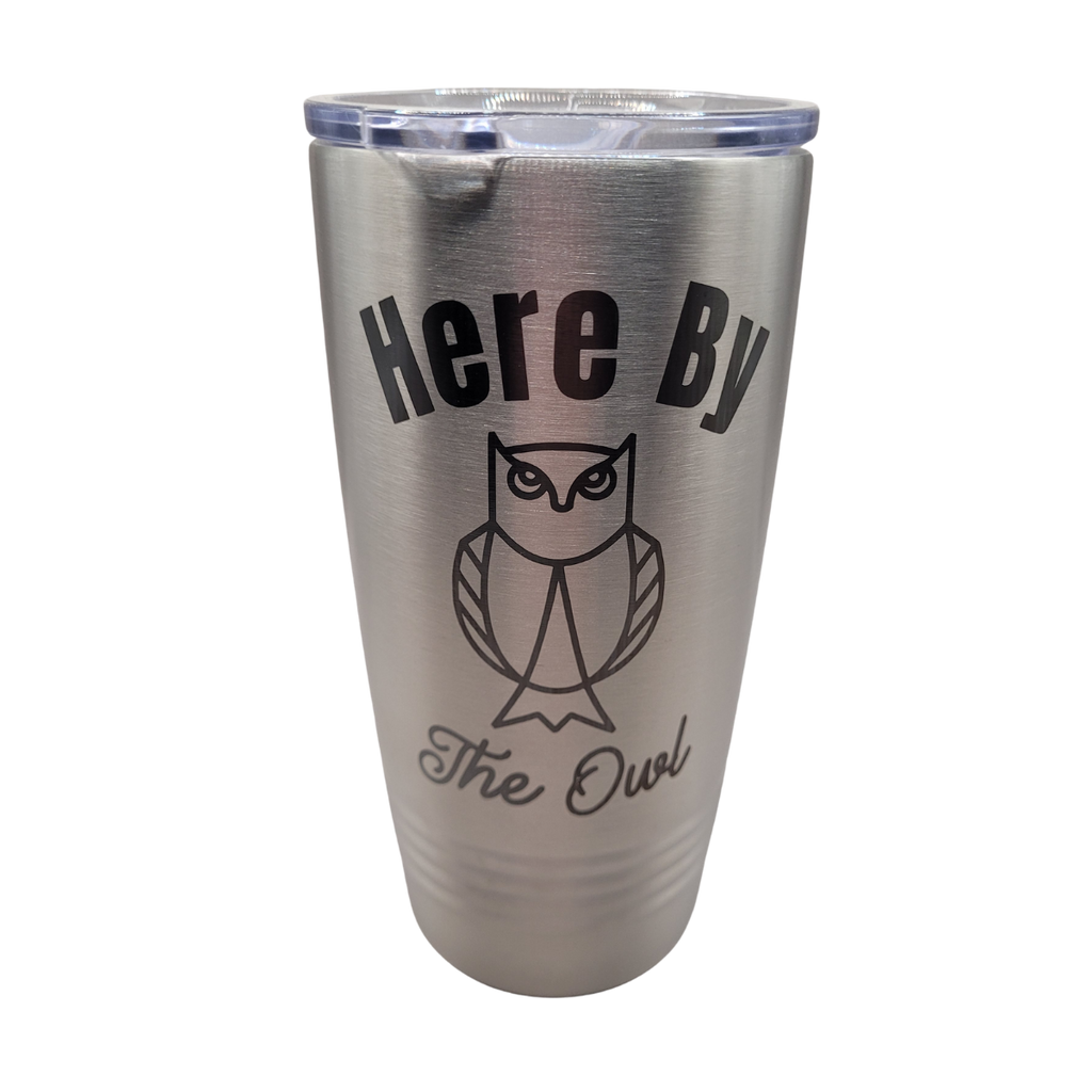 Here by the Owl - Personalized FFA Licensed 20oz Tumbler.