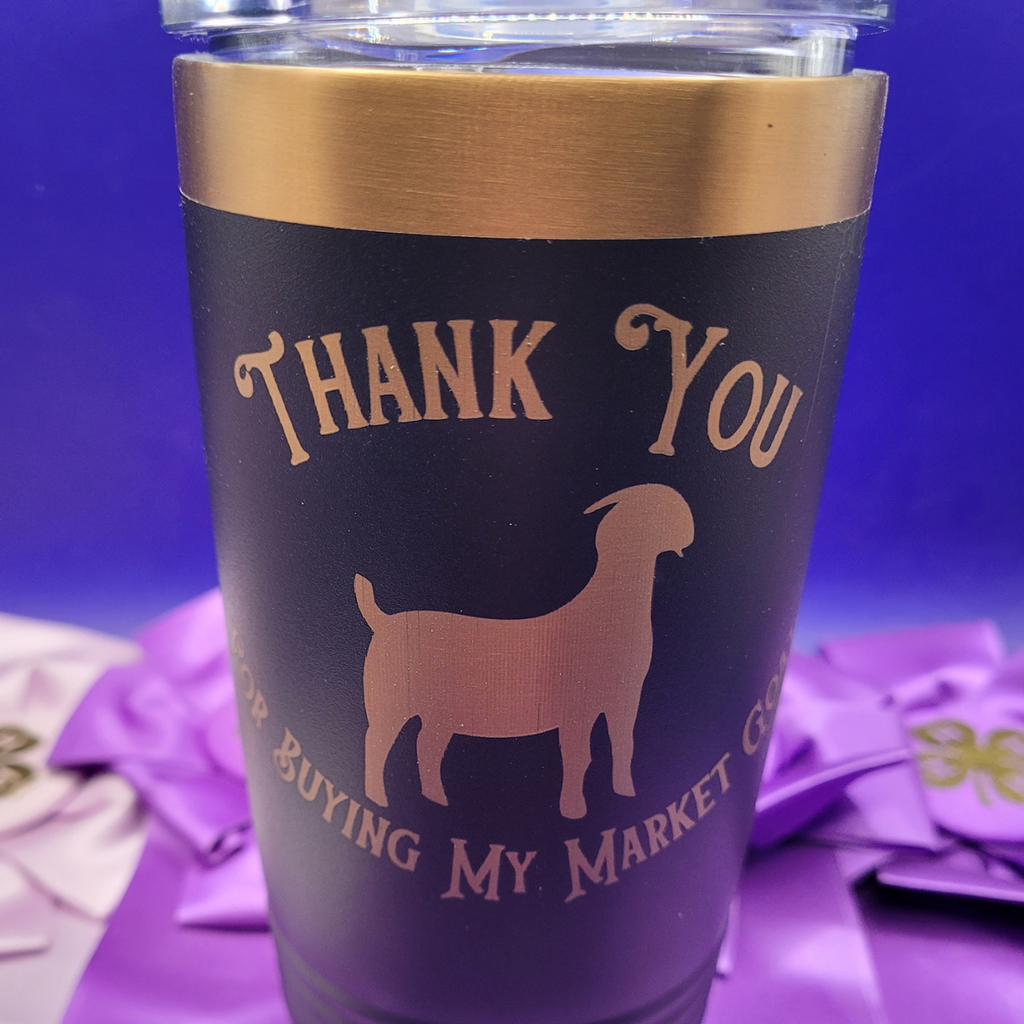 Personalized Livestock Buyer Tumbler