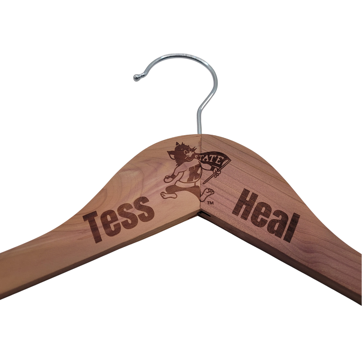 K-State Custom Cedar Hangers