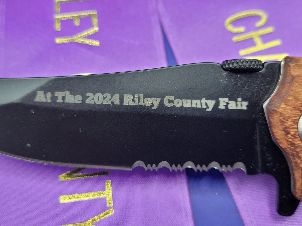 Livestock Buyer Thank You Knife