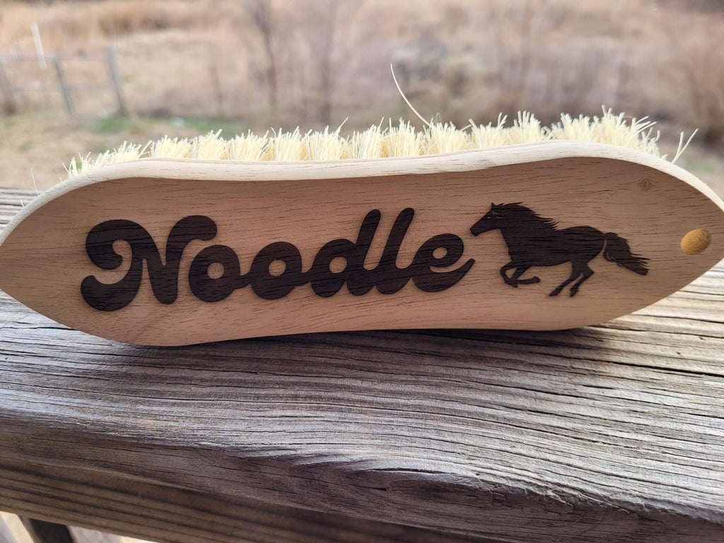 Custom Horse Brush