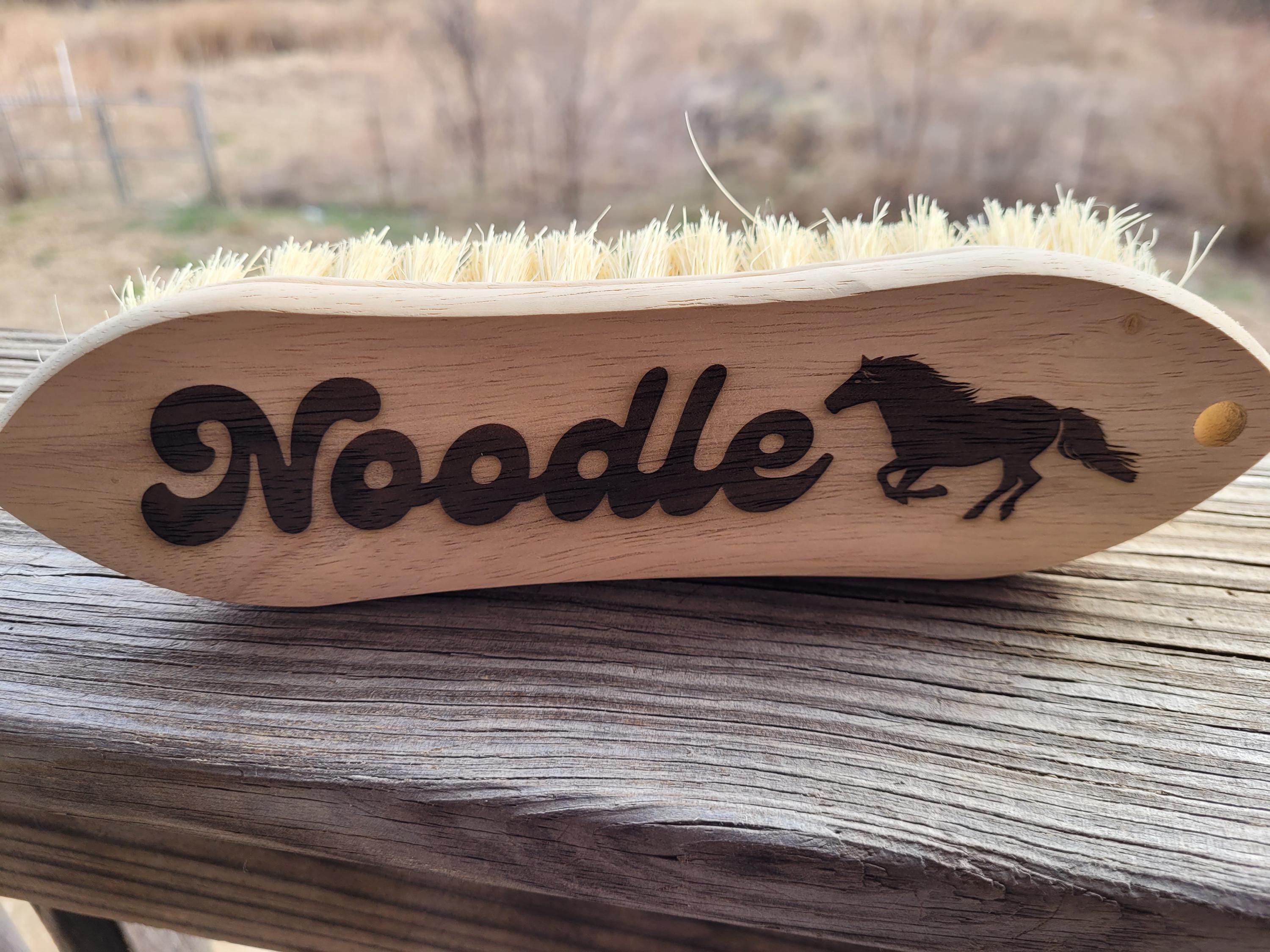 Custom Horse Brush