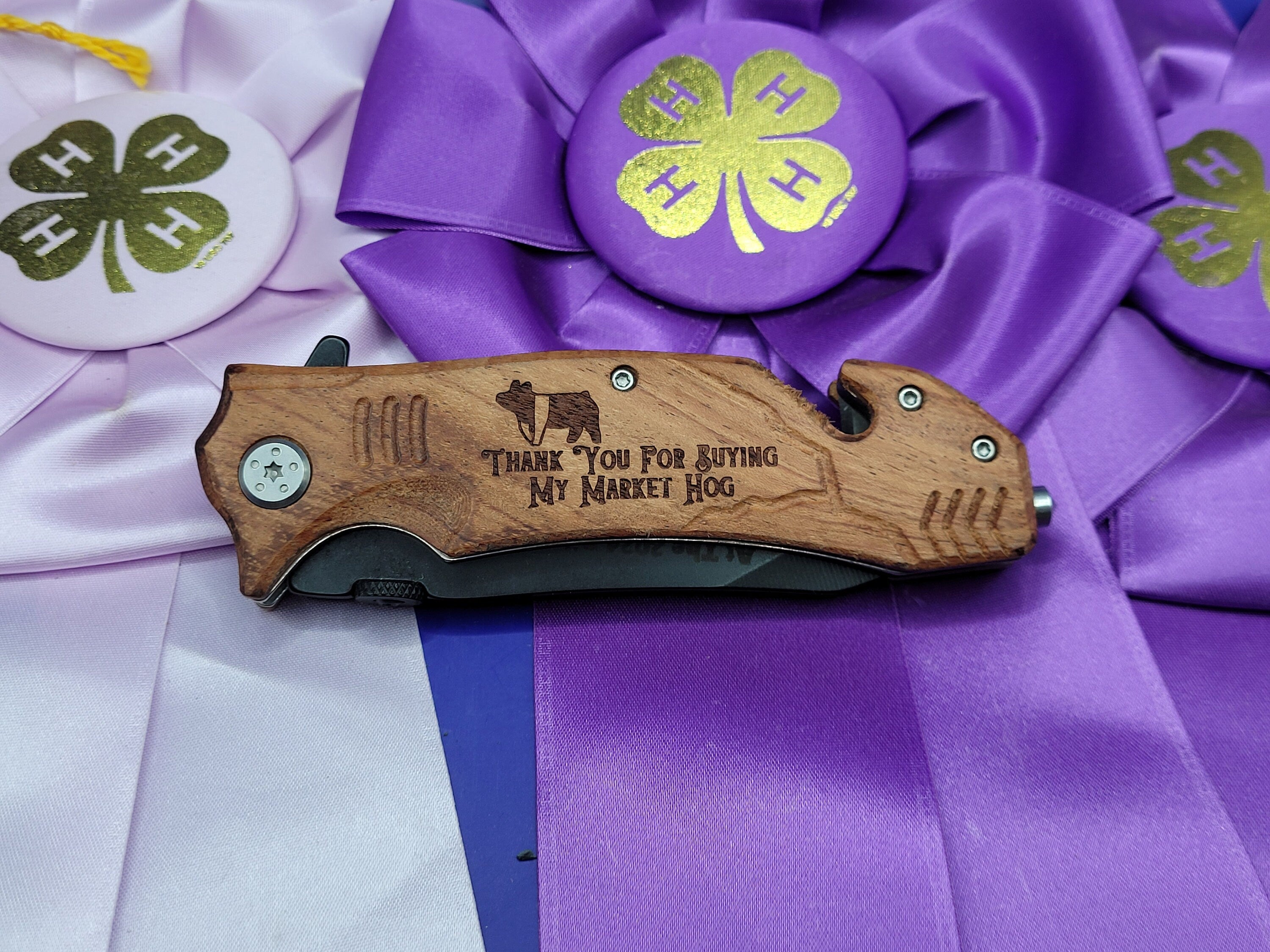 Livestock Buyer Thank You Knife